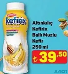 ALTINKILIÇ KEFİRİX BALLI MUZLU KEFİR 250 ML fiyat ve kampanya bilgisi